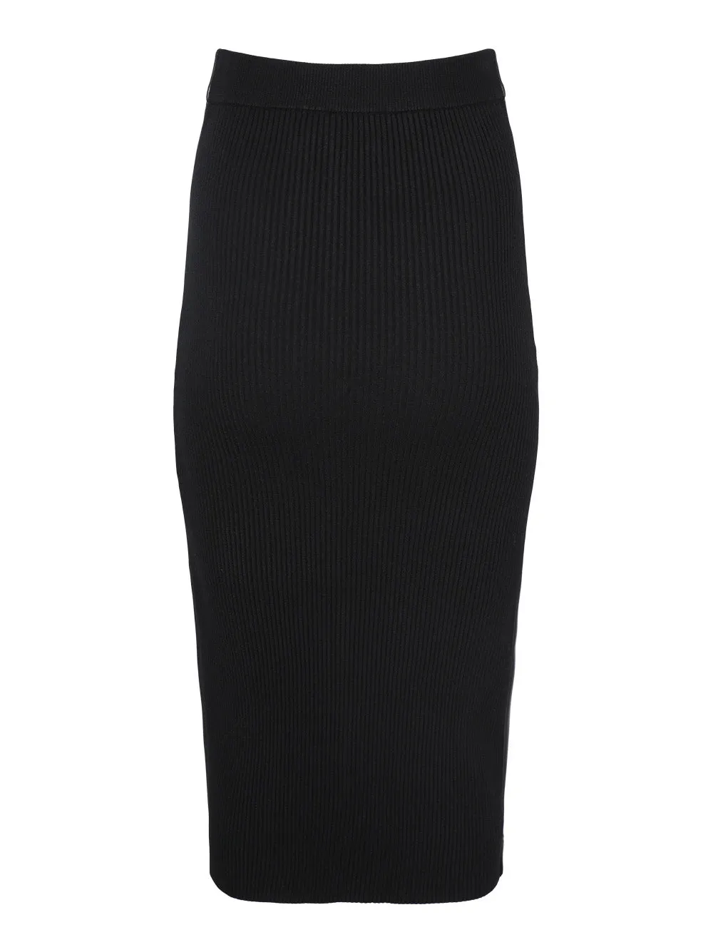 Simkhai Bianca Midi Skirt in Black