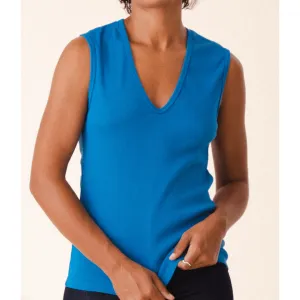 Sleeveless Soft V