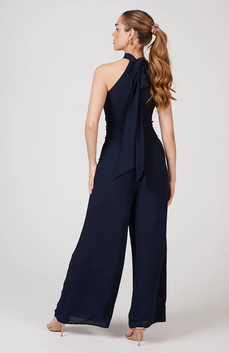 Soho Jumpsuit in Ink Navy Blue