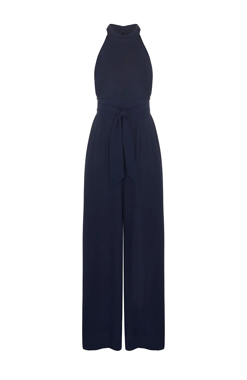 Soho Jumpsuit in Ink Navy Blue