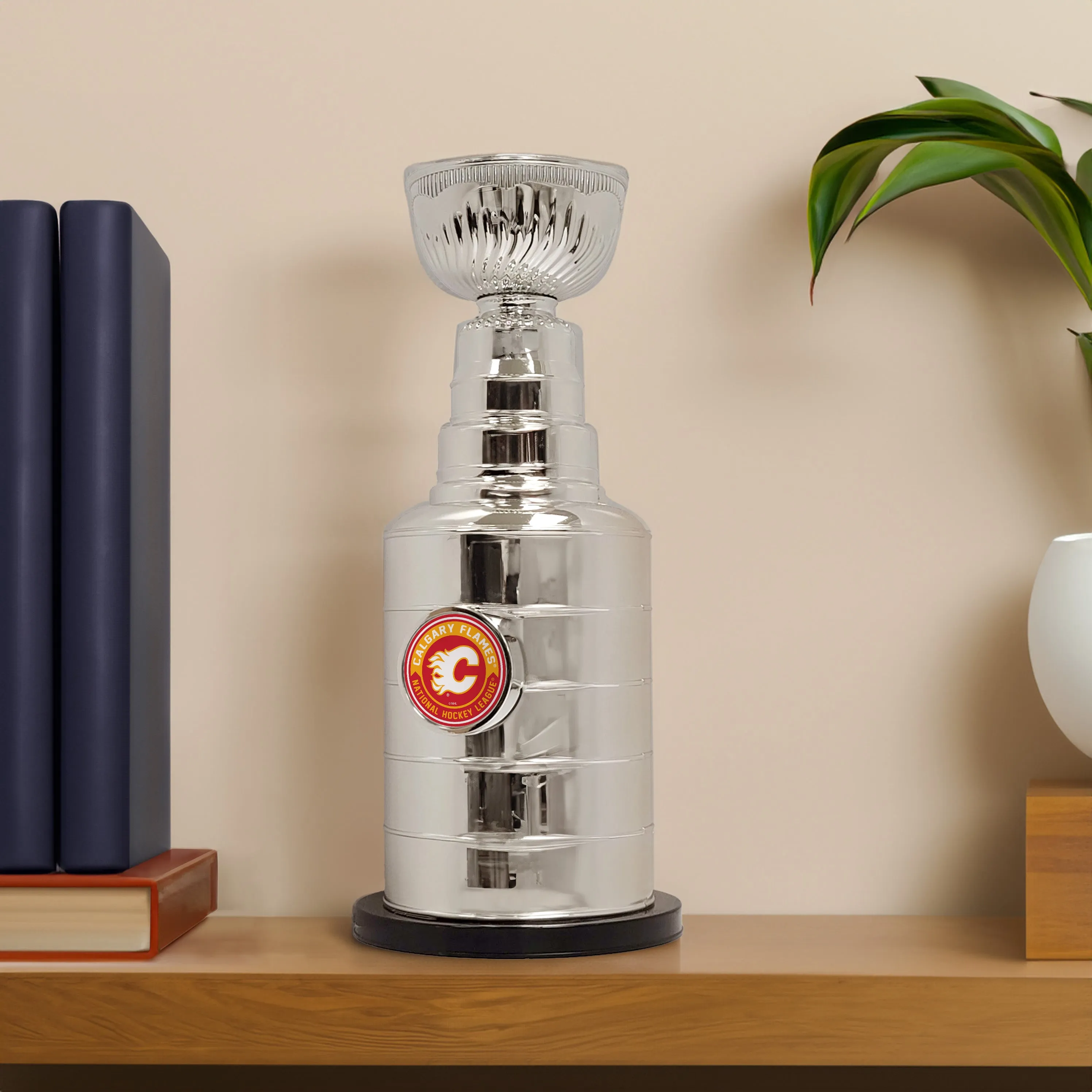 Stanley Cup Coin Bank - Calgary Flames