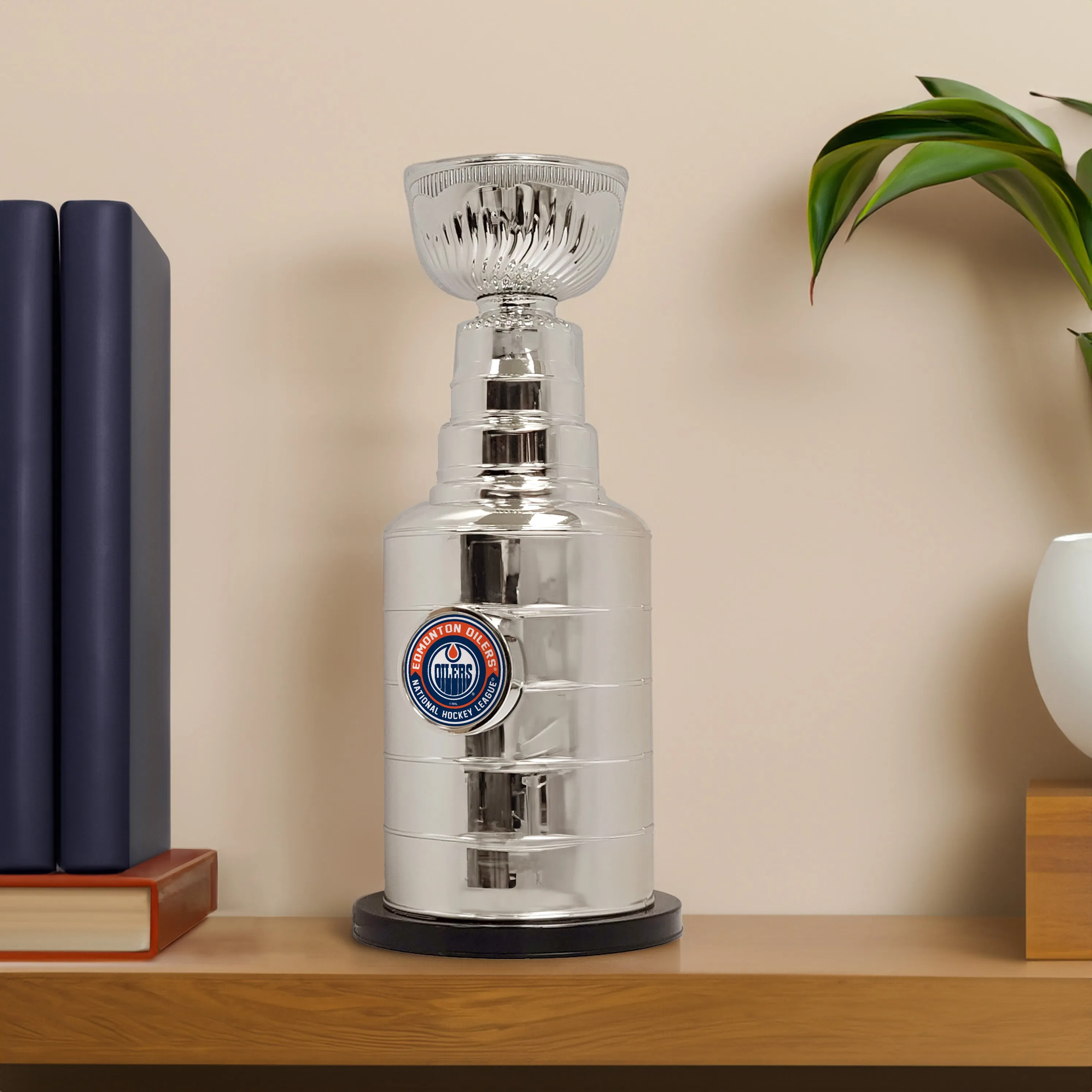 Stanley Cup Coin Bank | Edmonton Oilers
