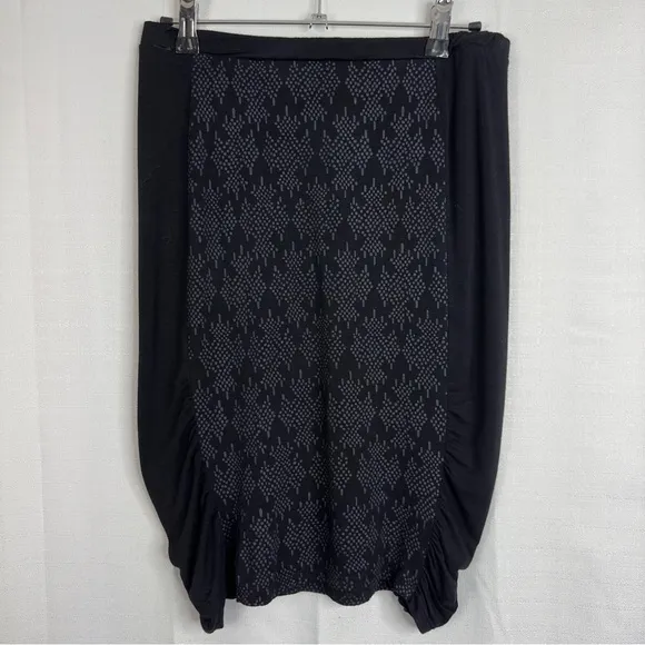 Stewart Brown paneled skirt y2k 2000 grunge indie sleaze neutral layering tumblr