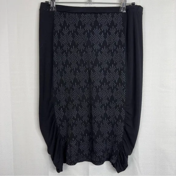 Stewart Brown paneled skirt y2k 2000 grunge indie sleaze neutral layering tumblr