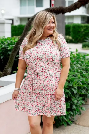 Taught My Heart To Love Floral Dress- Ivory