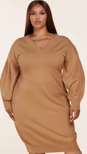 Taupa Sweater Dress