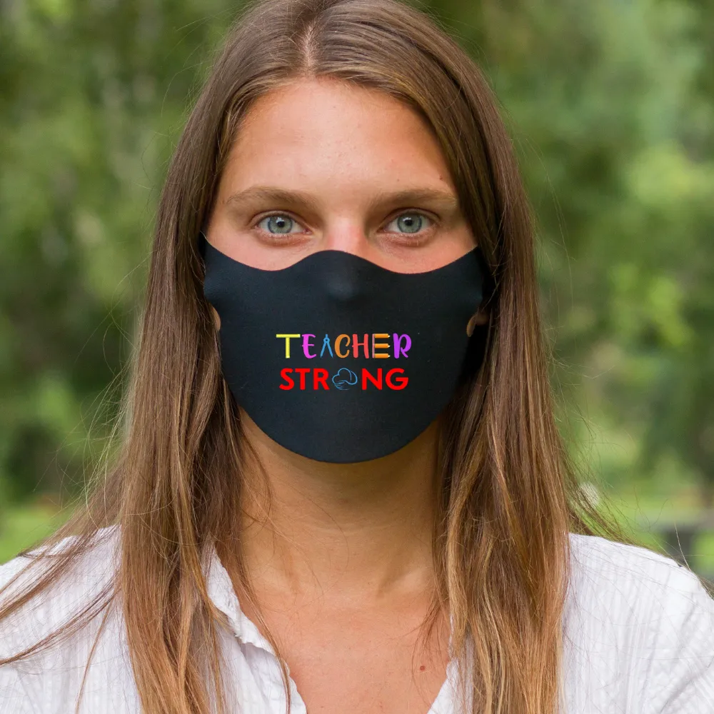 Teacher Strong Fitted Face Mask And Covering