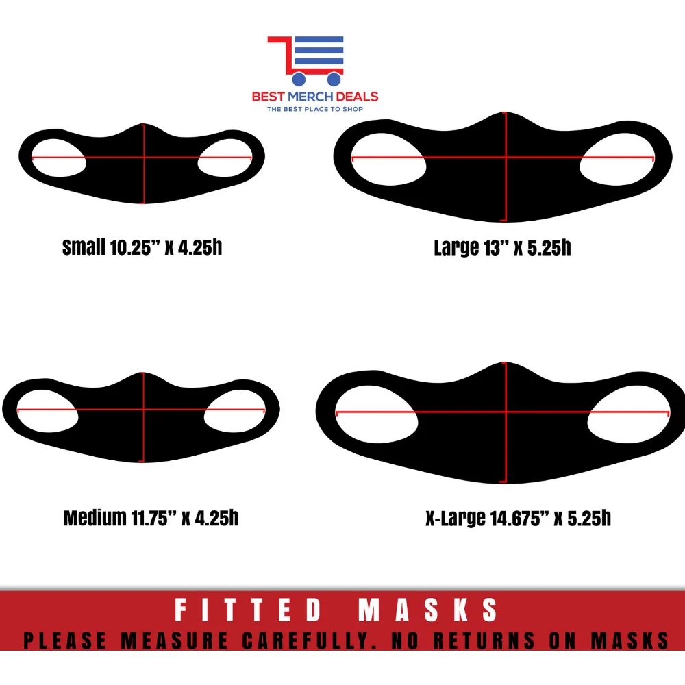 Teachers Change The World Fitted Face Covering Color Black or White