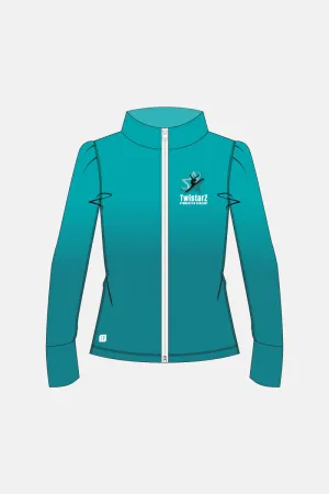 Teal Ombre Signature Fitted Jacket