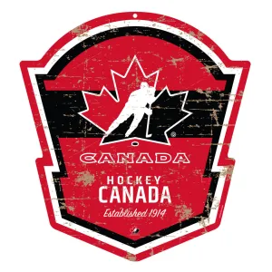 Team Canada 22" PVC Distressed Shield