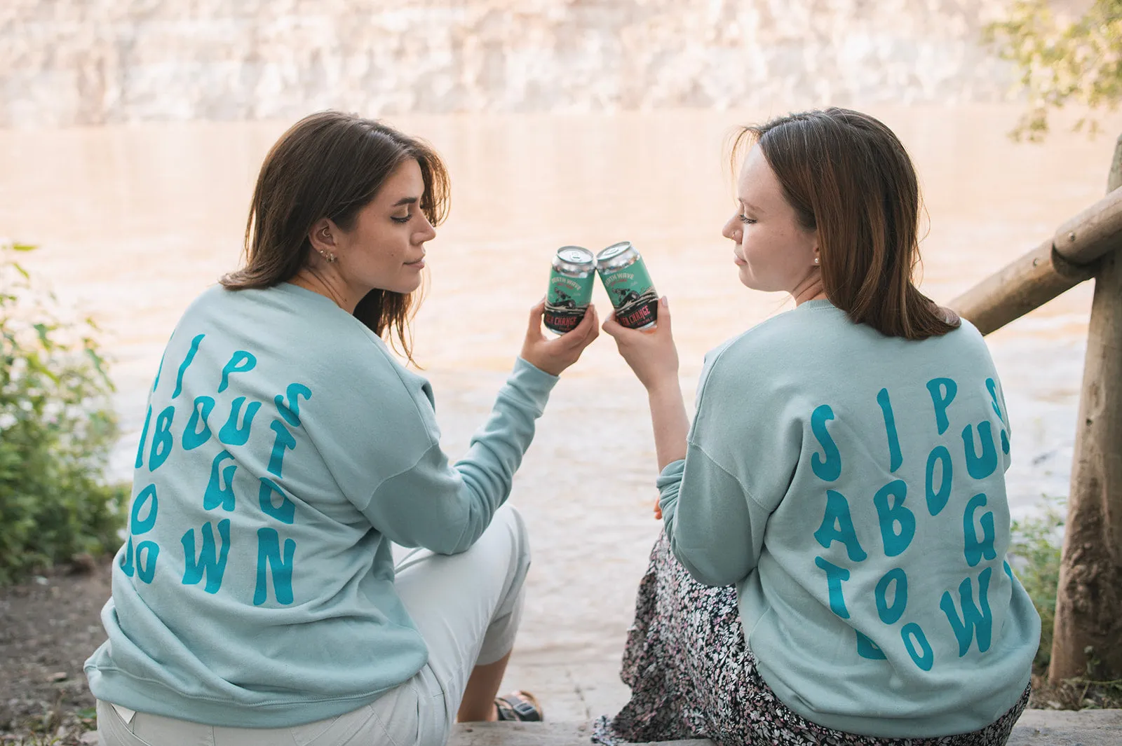 The SIPS ABOUT TO GO DOWN Sweatshirt