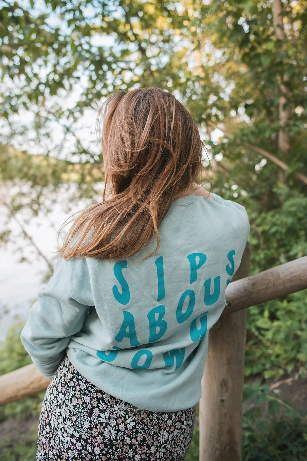 The SIPS ABOUT TO GO DOWN Sweatshirt