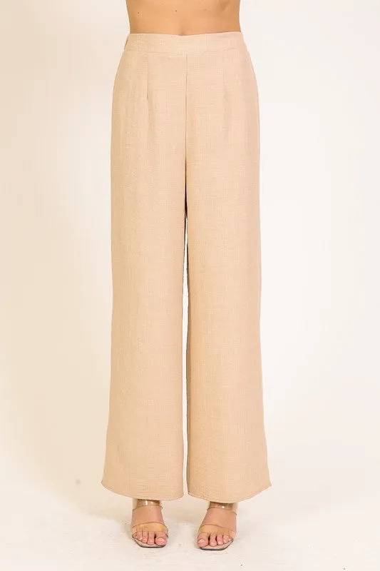 TIM105 - WIDE LEG TROUSERS -