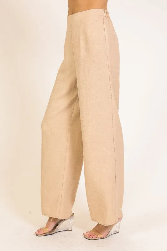 TIM105 - WIDE LEG TROUSERS -