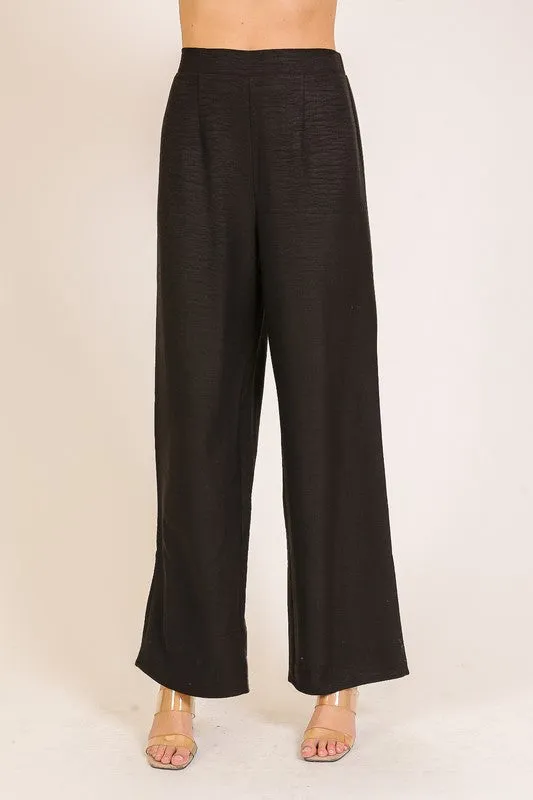 TIM105 - WIDE LEG TROUSERS -