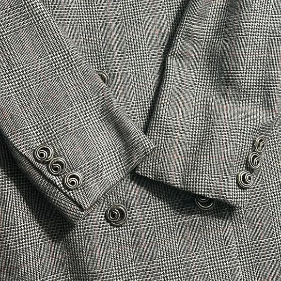 VTG Brooks Brothers Makers Union Made USA Double-Breasted Wool Top Coat Womens M