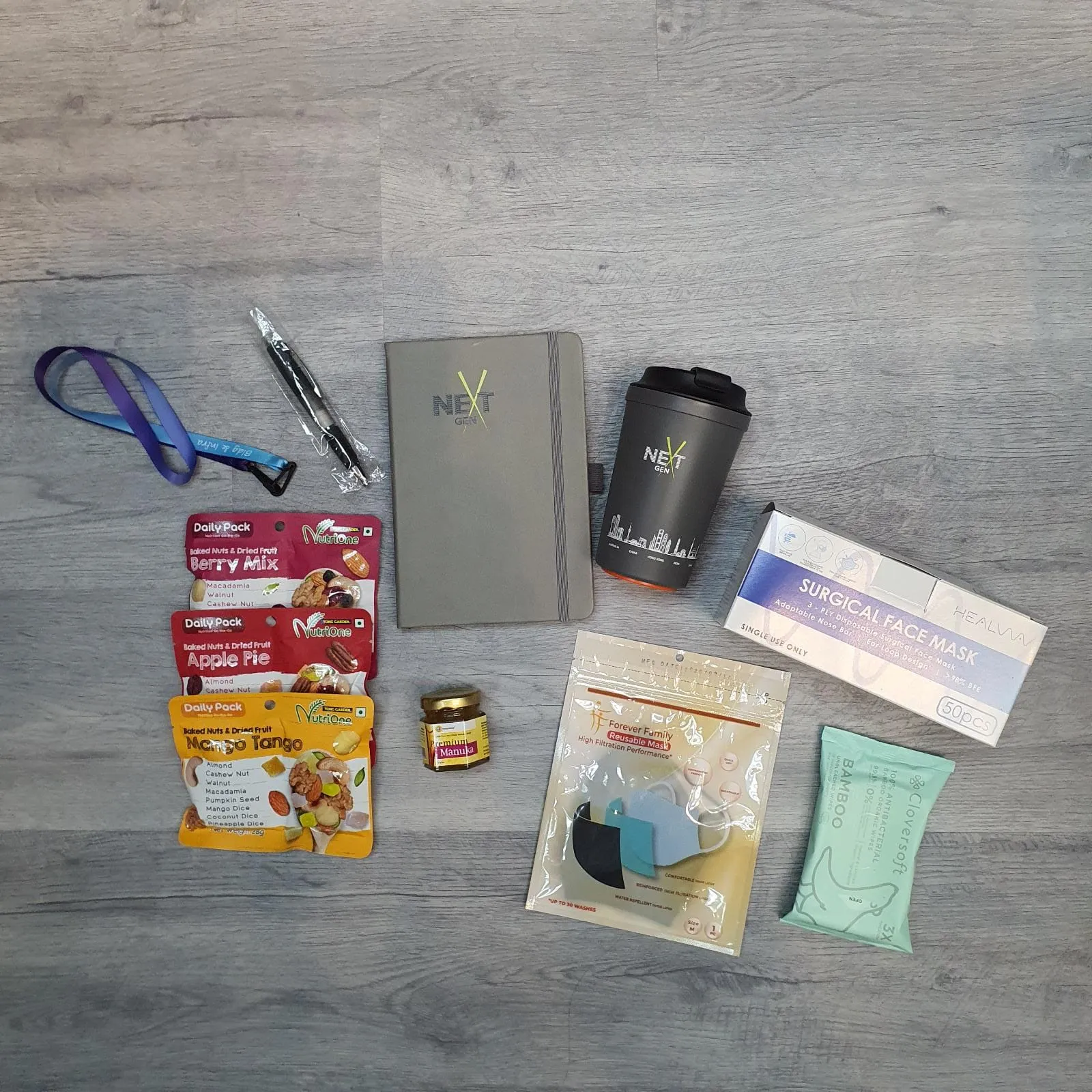 Welcome Back To Office (WB2O) Pack @ $58 each - MOQ: 100