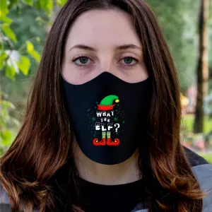What The Elf Christmas Fitted Face Mask And Covering