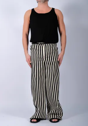 Wide Stripe Trousers