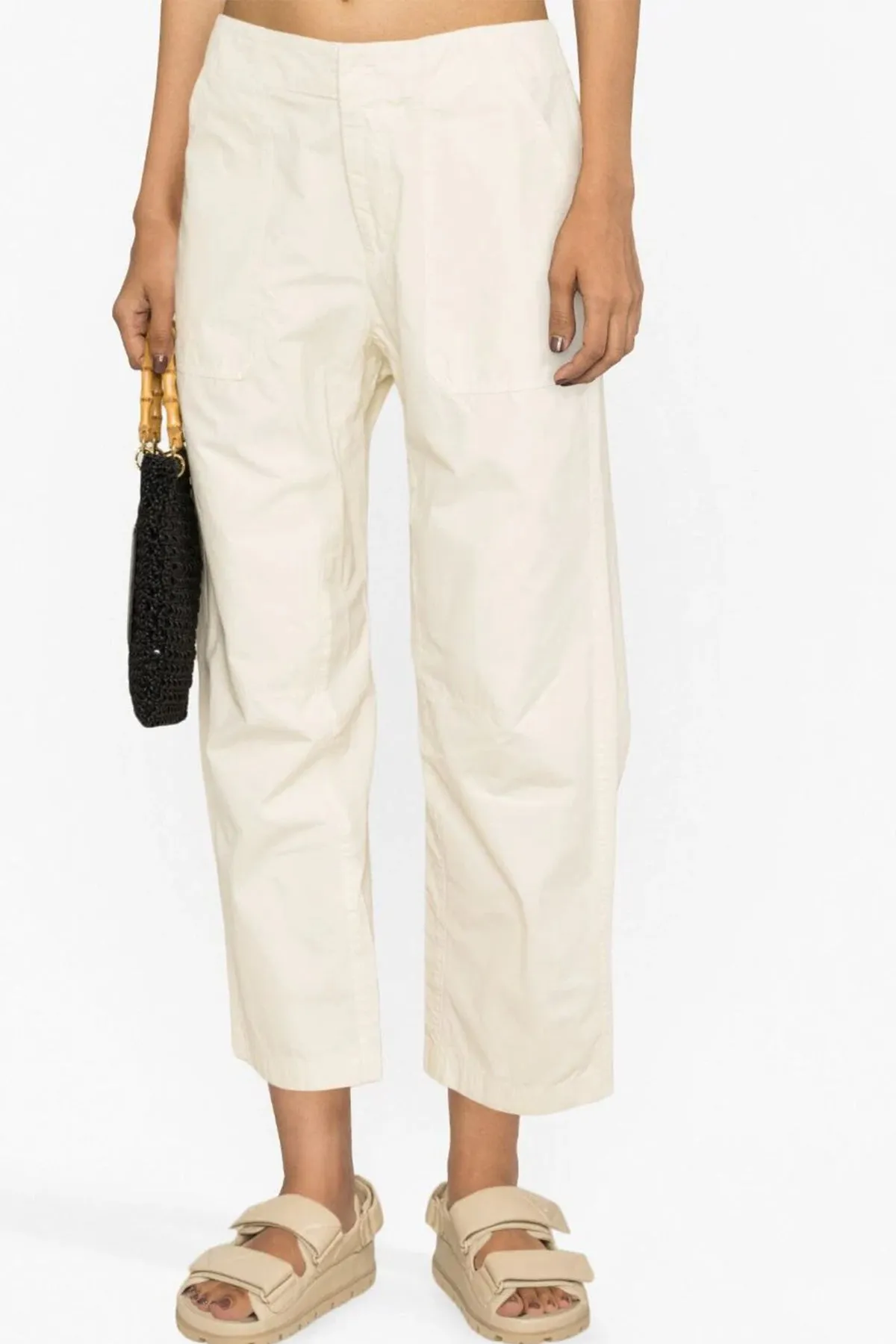 Women's Leyton Workwear Pant in Ivory