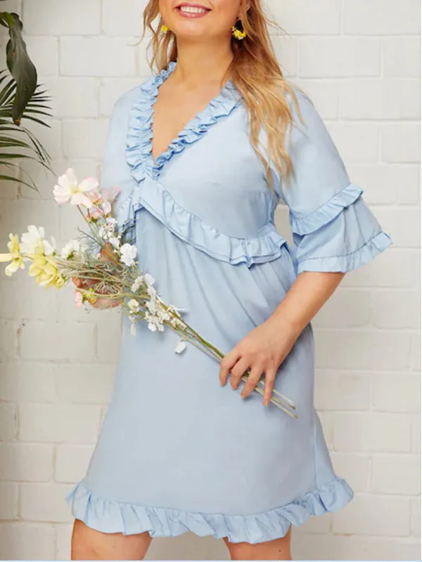 Women's Plus Size New Dress