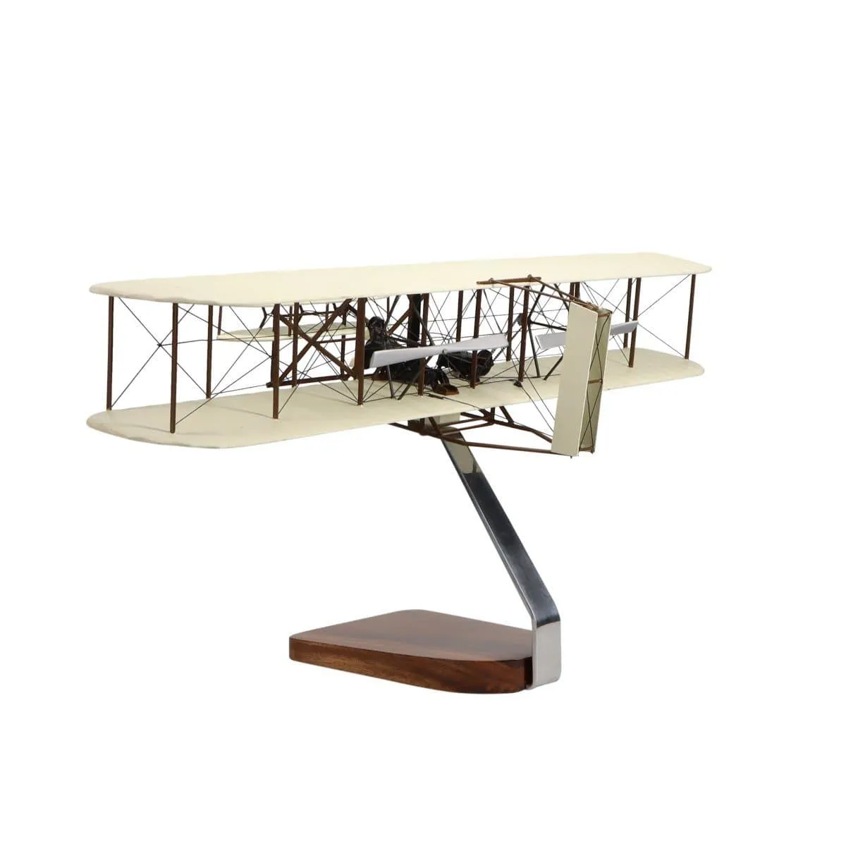Wright Flyer "Orville and Wilbur Wright" (High Detail) Large Mahogany Model