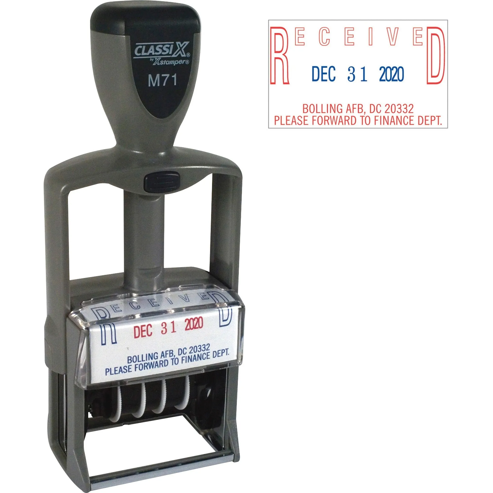 Xstamper Impression Metal Self-Inking Daters