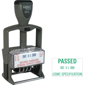 Xstamper Plastic Self-inking Date Stamp