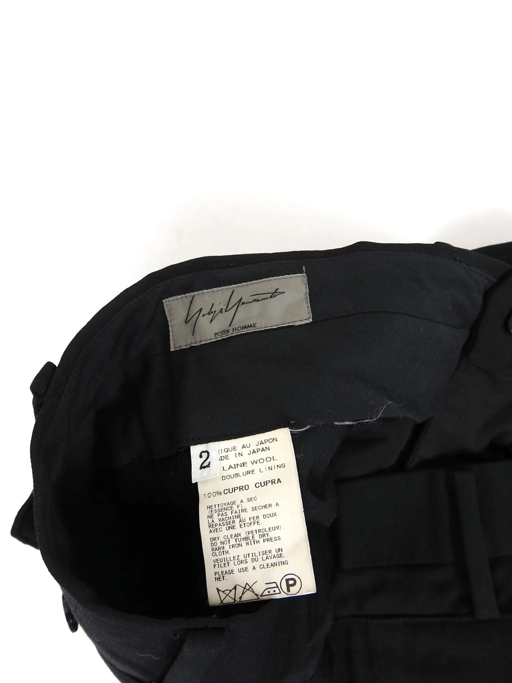 Yohji Yamamoto Wool Trousers